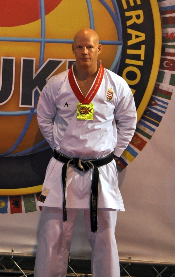 Pnzes Tams - kata Eurpa-bajnok s kumite Eurpa-bajnoki ezstrmes