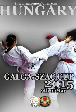 4th Galga-SZAC Cup International Karate Championships